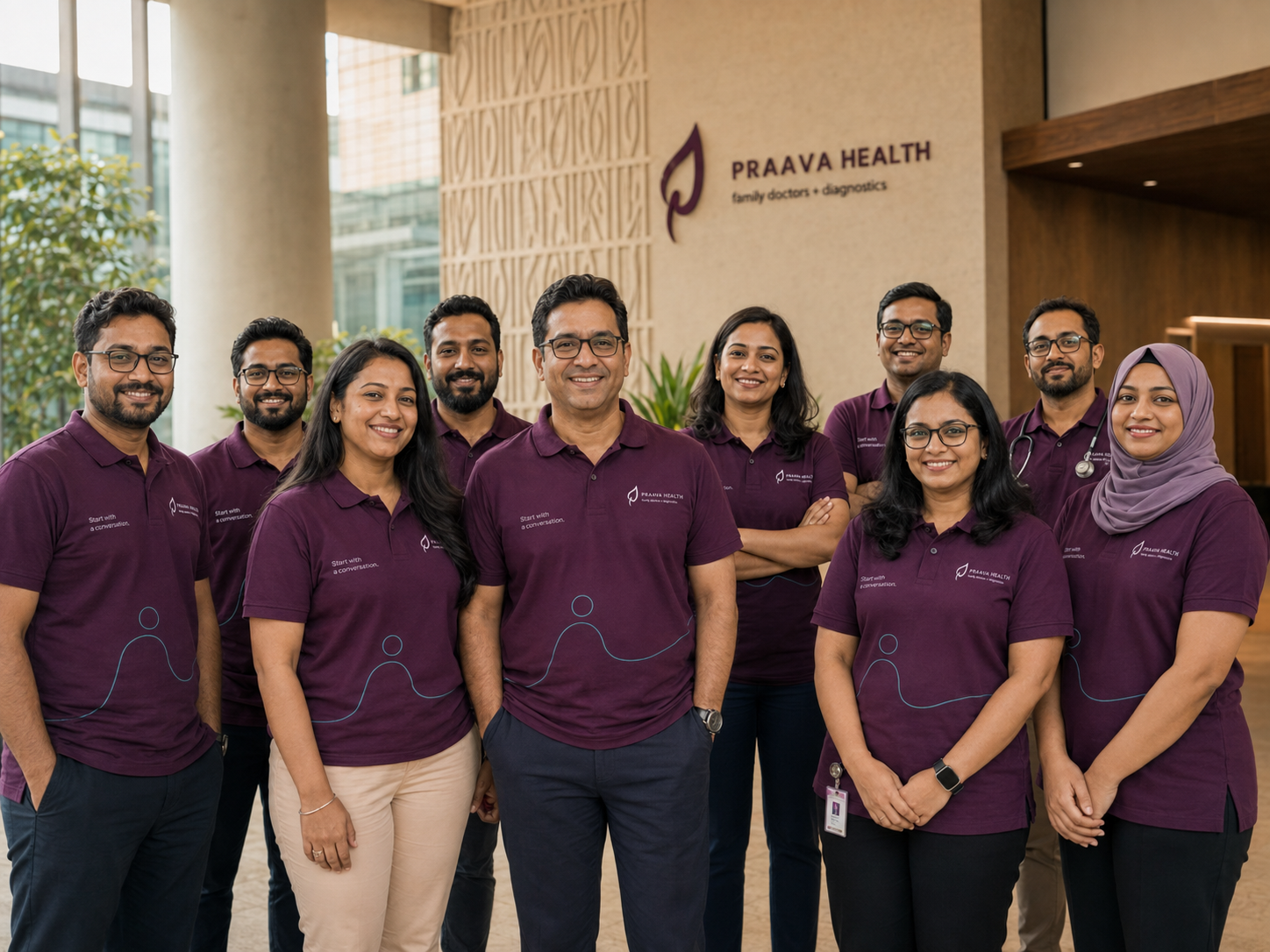 Praava Health campaign team